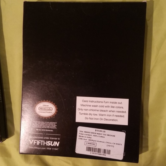 Super Mario Bros. Since 1985 men's T-Shirt - Picture 3 of 7